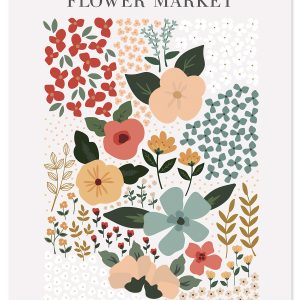 Lilipinso Bloem Poster – Flower Market