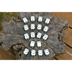 Yellow Door Codeer Stenen Pinguin (op=op)