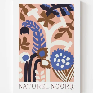 NaturelNoord – Poster 50×70 Bloemen