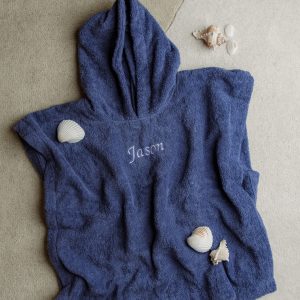 BADPONCHO | Silk blue