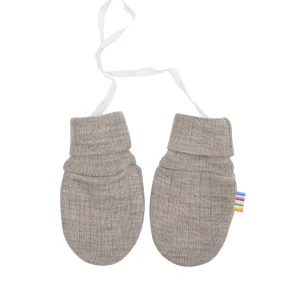 Joha – Baby wantjes – Merino Wolfleece – Wit, Sesam en Blauw