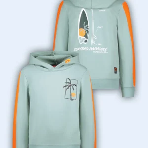 Hoody Huxley Licht Groen