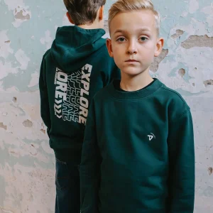 Hoodie Nigel Donker Groen